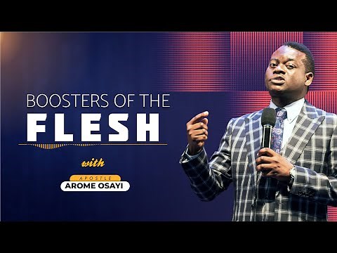 BOOSTERS OF THE FLESH || APOSTLE AROME OSAYI || WEEKLY PRAYER METING || FRIDAY 04-06-2021