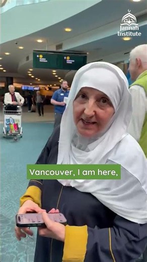 Assalamualaikum Vancouver! Shaykha Dr Haifaa is here! See you tonight inshaAllah!