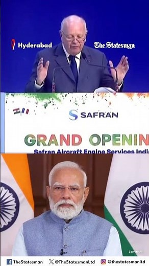 I was born in India, so I was made in India: Chairman of Safran, Ross McInnes | #pmmodi #reels
