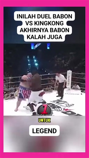 Duel yang tak seimbang #reels #olahragatinju | Idjan Tahyas