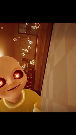 Night 3 is terrifying😱The Baby In Yellow Horror Game
