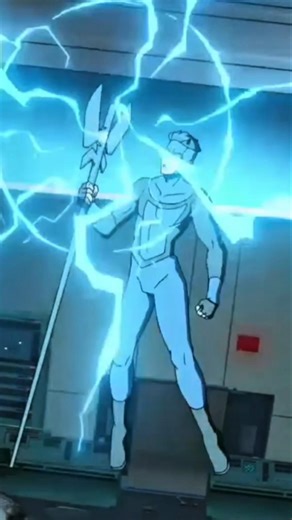 Invincible touches the Staff of leadership⚡ #shorts