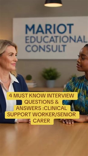 4 Must-Know Interview Questions for Clinical Support Workers