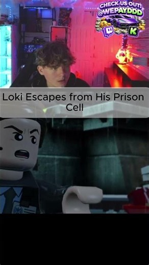 Loki Escapes from His Prison Cell