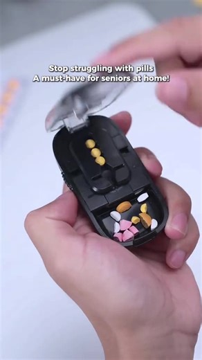 💊 Tired of wasting time splitting pills? Our Efficient Tablet Splitter cuts multiple tablets at once, saving you effort and hassle. Plus, get a FREE brush & tweezers for easy cleaning! Precise cutting every time with adjustable lever and non-slip grip. Safe, durable stainless steel blade - protected from accidental cuts. Store cut pills in the built-in compartment and take it on-the-go! Ready to simplify your daily medication routine? Split pills like a pro today! ✅ | Ritualous3