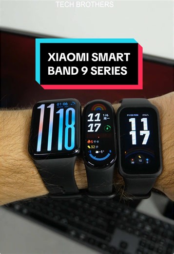 Xiaomi Smart Band 9 vs 9 Pro vs 9 Active Comparison