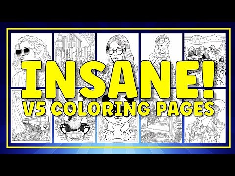 Create Coloring Pages To Sell Online Using Midjourney V5