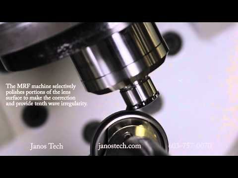 Janos Technology Magneto Rheological Finishing (MRF) Services