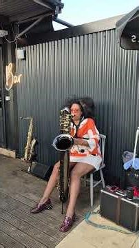 bass saxophone #femalebasssaxophonist #basssaxplayer #basssaxophone #johnlegend #womenonbasssax