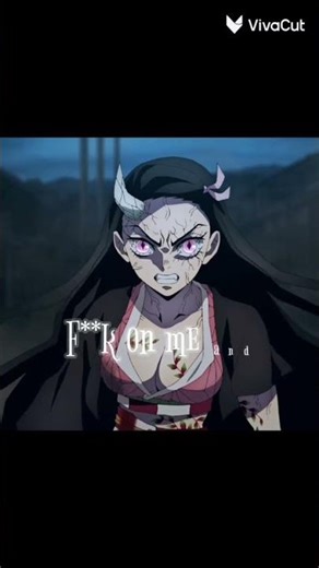 Nezuko demon form edit 'American horror show' #demonslayer #kimetsunoyaiba