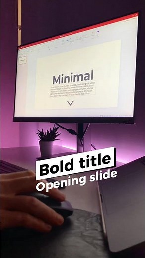 Minimal PowerPoint Presentation - Easy & Modern