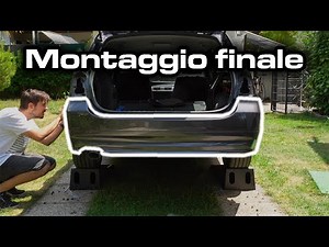 How to replace the rear bumper of the BMW E91.