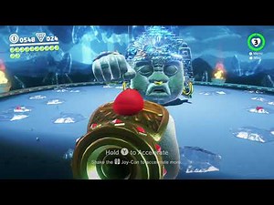 Super Mario Odyssey Boss 4 - Knucklotec