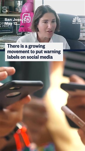 24K views · 111 reactions | From California to Texas, there is a growing movement to put warning labels on social media to address the growing youth mental health crisis. | NBC News | Facebook