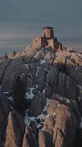 22K views · 296 reactions | Winter hikes at Black Elk Peak. Listen to the wind whispering in the pines, whooshing and roaring past the treetops while soaking in the amazing view from 7,242 feet up. | Travel South Dakota | Facebook
