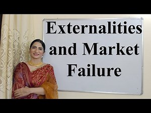 Externalities and Market Failure