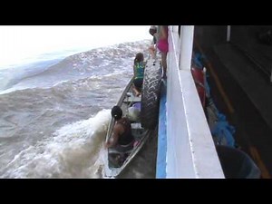 Estreito de Breves PA desembarque de meninas