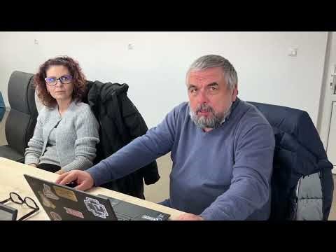 Cercetătorul Tudor Georgescu, de la Institutul Național de Optică Electronică din București