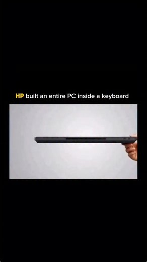 Mind sparked | HP has introduced the EliteBoard Gla, a next-generation AI PC that compresses an entire desktop computer into a keyboard just 12mm thick.... | Instagram