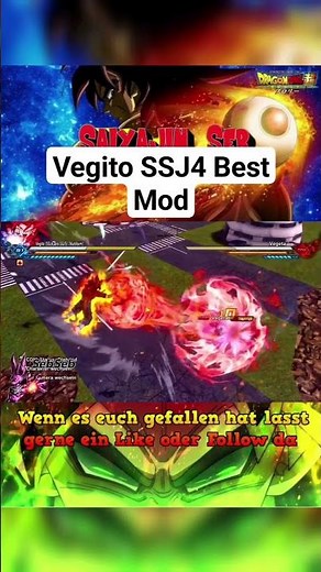 Vegito SSJ4 Best Mod #dragonball #dragonballmod #anime
