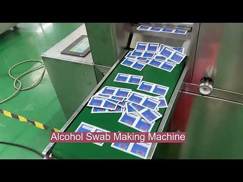 Fully Automatic High-Speed Alcohol Swab Making Machine