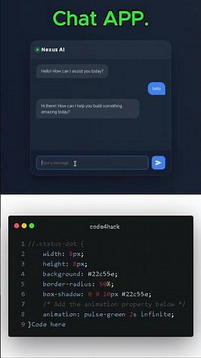 Chat APP in HTML CSS JAVASCRIPT