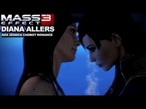 Mass Effect 3 - Diana Allers (Jessica Chobot) Romance