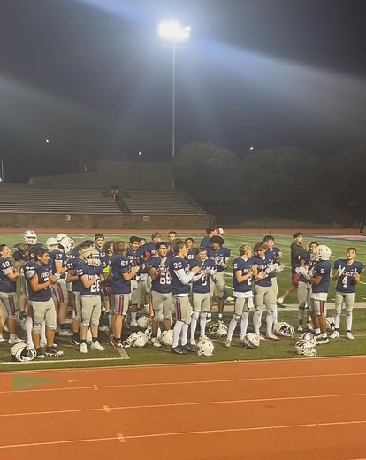 Carrying on tradition with the Wildcat Fight Song. The last freshman game for these guys, and they ended it with a 21-8 Wildcat Victory against Bartlesville JV. Way to go Cats! | Ponca City Quarterback Club