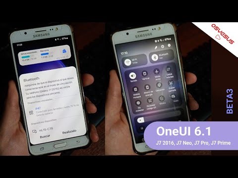 Beta 3 OneUI 6.1 Android 14 para Exynos 7870 J7 2016, J7 Neo, J7 Pro, J7 Prime 7870 (Solo tester)