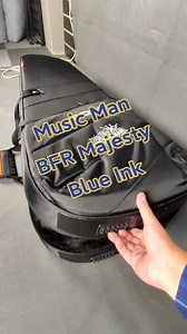 Music Man 2024 BFR Majesty Burl Maple Top Blue Ink