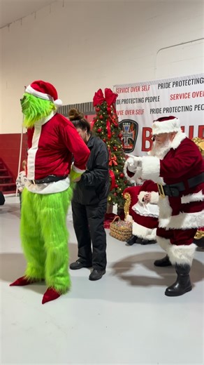 Bonifay Fire-Rescue on Instagram: "😃 Smiles? Plenty. 😢 Tears? A few. 🚔 An arrest? Sorry you had to see that, kids. 🎄🌧️The Grinch and the rain both tried to ruin our Christmas fun, but neither one stood a chance. 🎅🏼🤶🏼 Santa and Mrs. Claus still showed up in full festive force to hear every child’s Christmas wish. ✨ ❤️‍🔥 Huge thanks to the best elves that helped us keep the magic alive- City of Bonifay Bonifay Police Department First United Methodist Church Bonifay Kiwanis Club Bonifay W