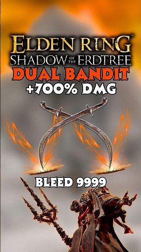 The MOST INSANE BLEED BUILD in 2025 🔥 Bandit Curved Sword Elden Ring Build #eldenring