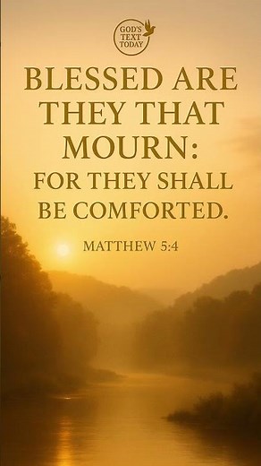 BLESSED ARE THEY THAT MOURN – Matthew 5:4 | Bible Short