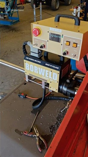 3 hours of machine testing.💪🏻 #borweld #lineboring