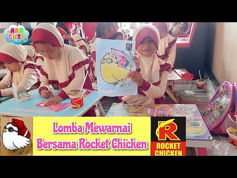 Lomba Mewarnai Bareng Rocket Chicken