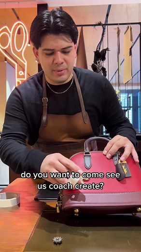 “Thx I designed it myself” 😘 Visit our stores or site to customize your Coach. #CoachCreate #CoachNY