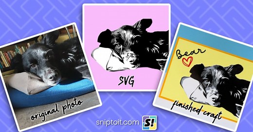 Convert Photo to SVG cut files for Cricut [TUTORIAL] - Snip to It!