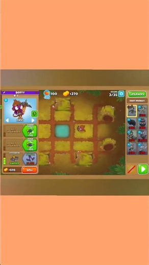 Hitting a "Trickshot" in BTD6