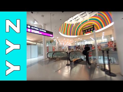 Toronto Pearson Airport (YYZ) arrival - video tour (Updated)