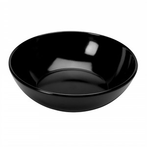 Delfin from Steelite International DFBRD10AS010 Pacific Rim Black 80 oz. Round Melamine Bowl