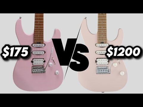 CHEAP Charvel Guitar COPY?! Zuwei ST Guitar Review