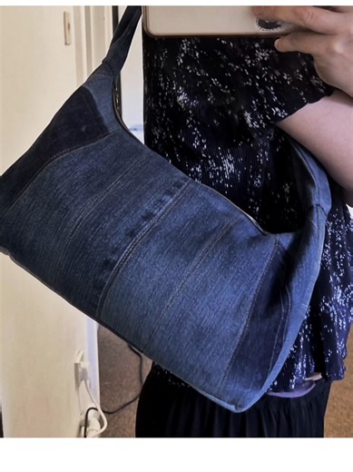 #jesusbag #upcycling #bagmaking #sewingdiy #denimbag | Sewing