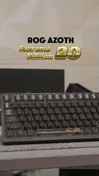 30 Million 24K Gold-Plated Keyboard and Mouse Combo from Asus #nguyencongpc #Asus