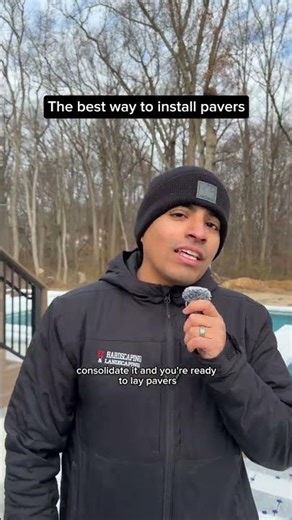 The best way to lay pavers 👌🏽