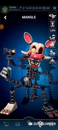 Fnaf AR: Mangle Workshop Animation (360°)