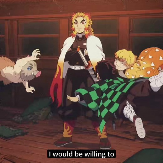 Set Your Heart Ablaze – Rengoku's Inspiring Message