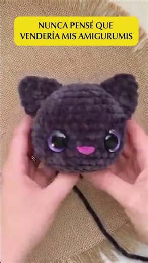 COMO HACER UN MURCIELAGO A CROCHET #amigurumi #diy