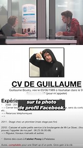 La pire photo de CV 😭 | Greg Guillotin