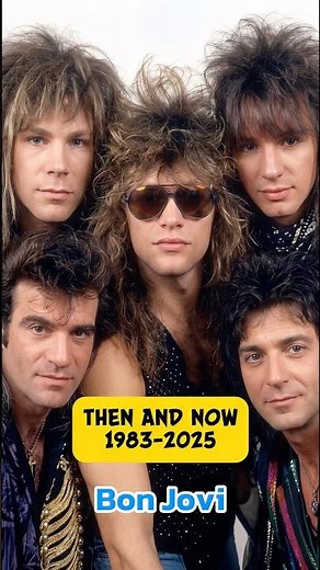 Bon Jovi Members: Then & Now