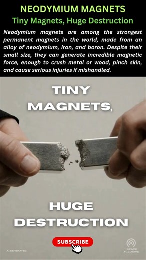 The mystery behind the Neodymium Magnets - MagneticForce,#ScienceExperiment
